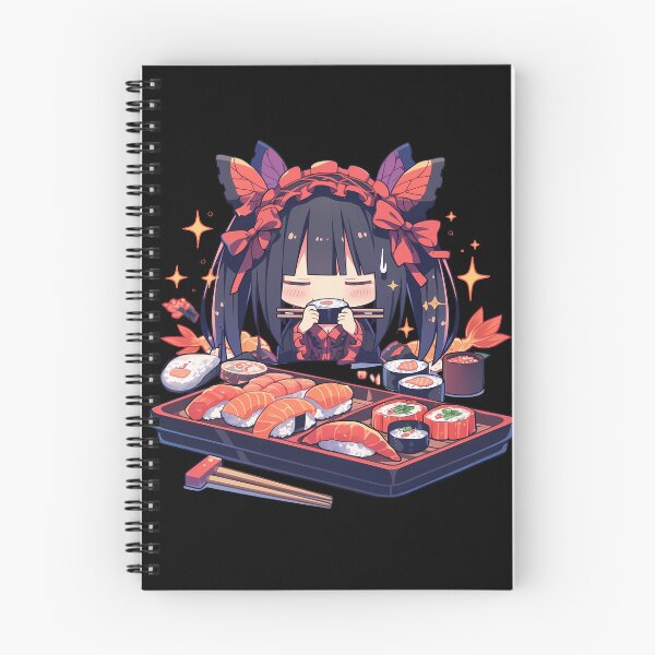 Item preview, Kurumi Tokisaki Date A Live Chibi Sushi Night designed and sold by Spraykart.
