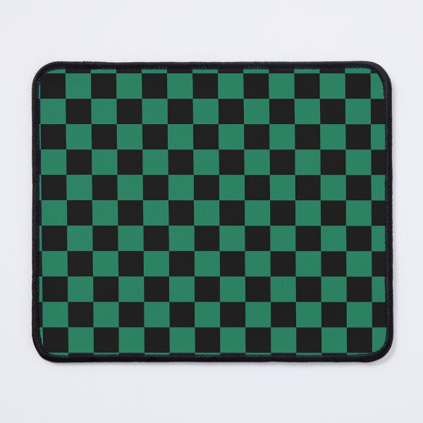 Item preview, Black And Emerald Checkered Pattern designed and sold by pattern-archive.