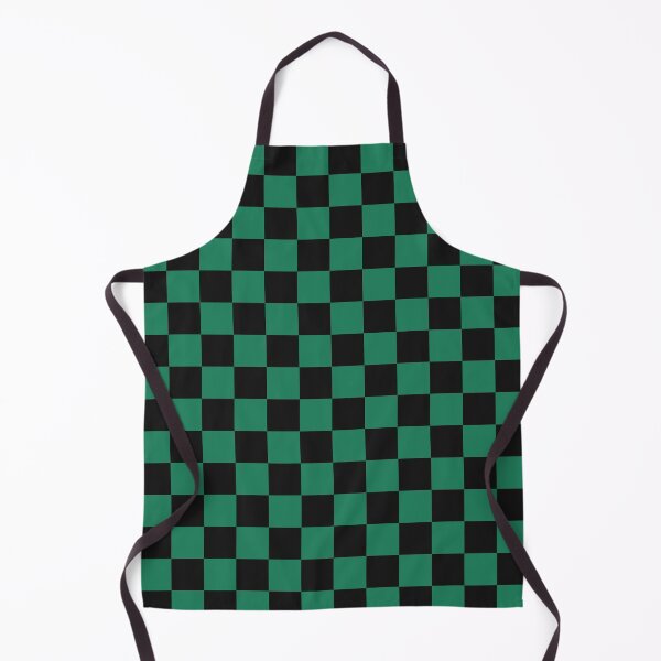 Item preview, Black And Emerald Checkered Pattern designed and sold by pattern-archive.