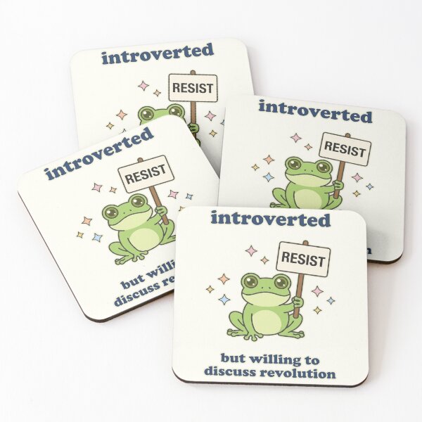 Item preview, introverted but willing to discuss revolution designed and sold by turkey1200.