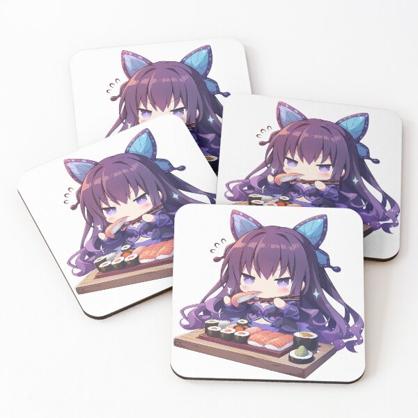 Item preview, Tohka Yatogami Date A Live Chibi Sushi Mood designed and sold by Spraykart.