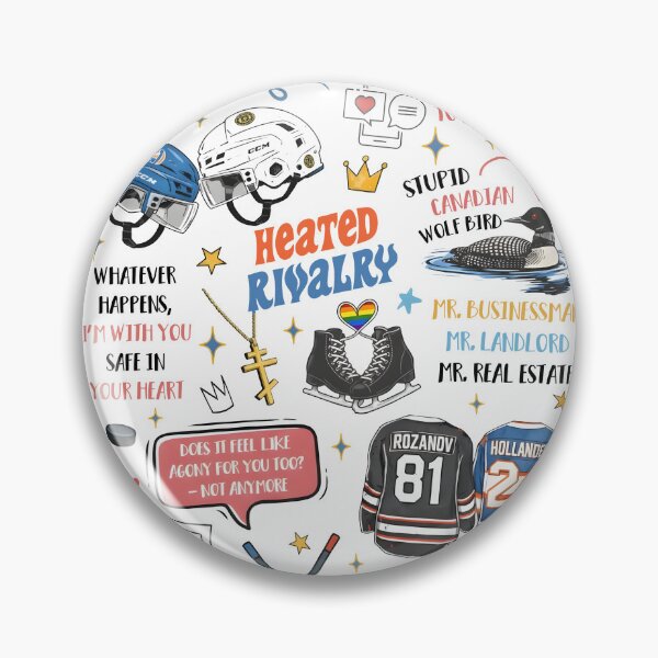 Item preview, Heated Rivalry Shane Hollander Ilya Rozanov designed and sold by HappyHedgeTees.