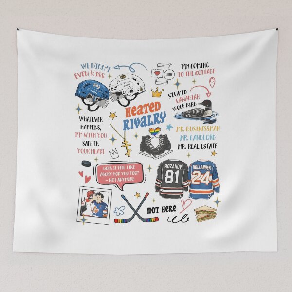 Item preview, Heated Rivalry Shane Hollander Ilya Rozanov designed and sold by HappyHedgeTees.