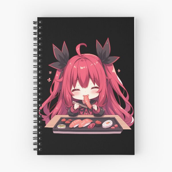 Item preview, Kotori Itsuka Date A Live Chibi Sushi Smile designed and sold by Spraykart.
