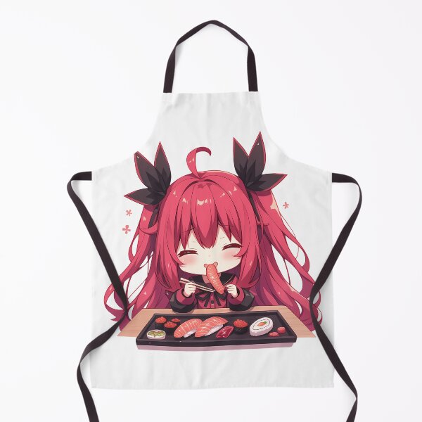 Item preview, Kotori Itsuka Date A Live Chibi Sushi Smile designed and sold by Spraykart.