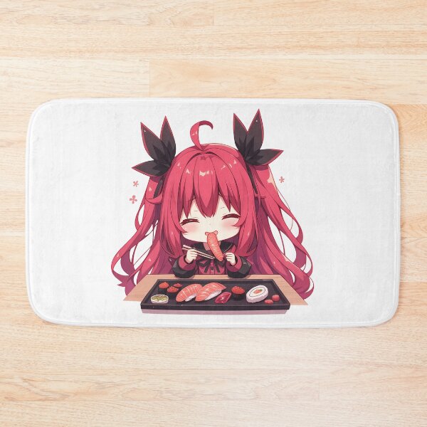 Item preview, Kotori Itsuka Date A Live Chibi Sushi Smile designed and sold by Spraykart.