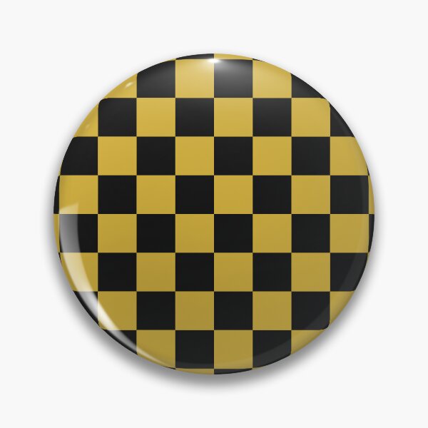 Item preview, Black And Gold Checkered Pattern designed and sold by pattern-archive.