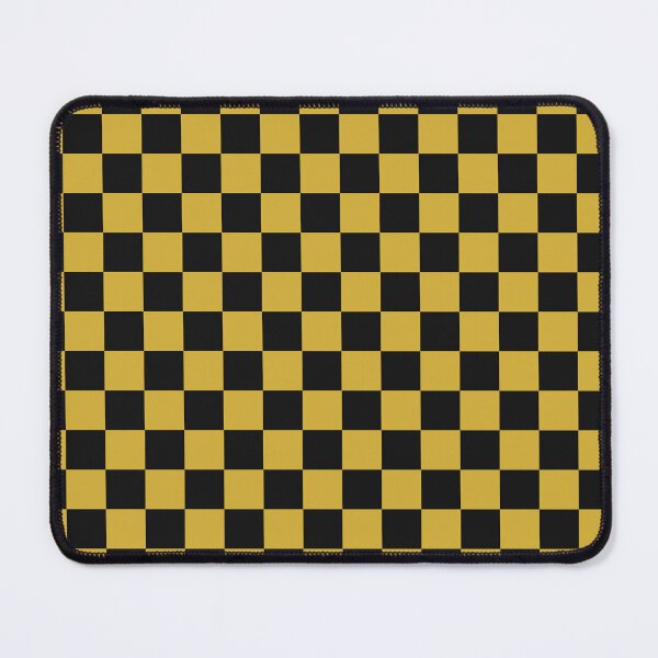 Item preview, Black And Gold Checkered Pattern designed and sold by pattern-archive.