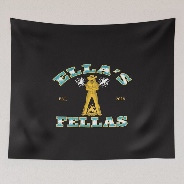 Item preview, Ella’s Fellas Vintage Western Matching Squad Party Design designed and sold by kiralynstration.