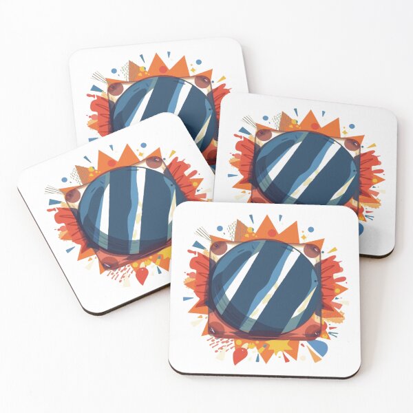 Item preview, Sugar Shock : Memphis design + bold flat colors designed and sold by catcurio.