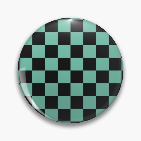 Item preview, Black And Green Checkered Pattern designed and sold by pattern-archive.