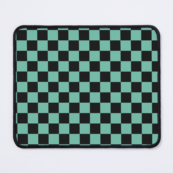 Item preview, Black And Green Checkered Pattern designed and sold by pattern-archive.