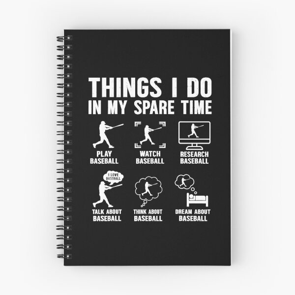 Item preview, Things I Do In My Spare Time Funny Baseball designed and sold by miaa-artistshop.
