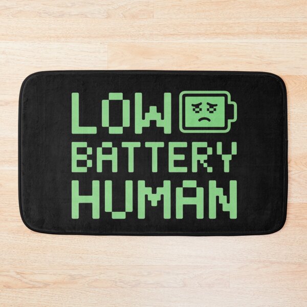 Item preview, Low Battery Human designed and sold by 123ks.