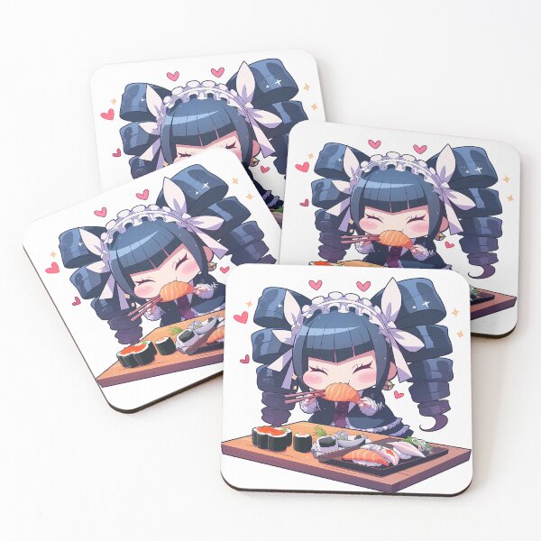 Item preview, Celestia Ludenberg Danganronpa Chibi Sushi Sweet Bite designed and sold by Spraykart.