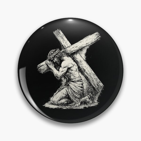 Item preview, Jesus Carrying The Cross designed and sold by jigglywinx.