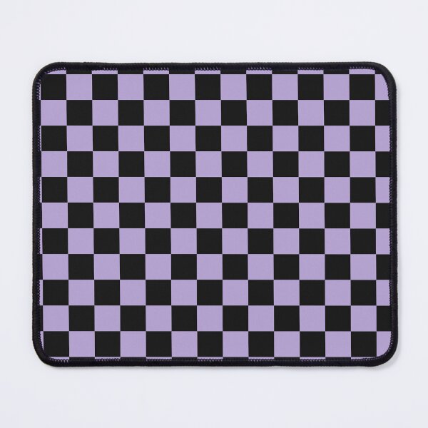 Item preview, Black And Lilac Checkered Pattern designed and sold by pattern-archive.