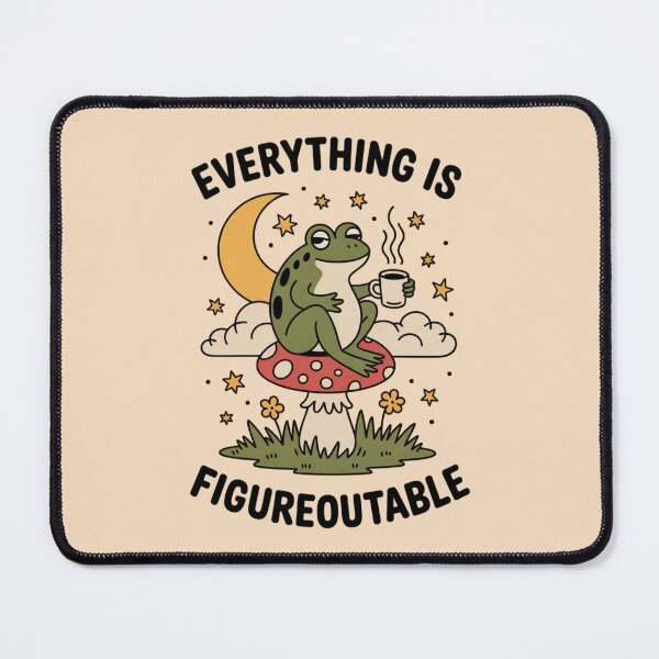 Item preview, FROG - EVERYTHING IS FIGUREOUTABLE designed and sold by 123ks.