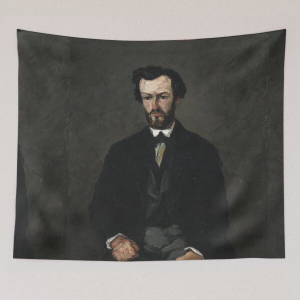 Item preview, Antony Valabregue by Paul Cézanne: Post Impressionist Portrait Fine Art Print designed and sold by artofuniverse.