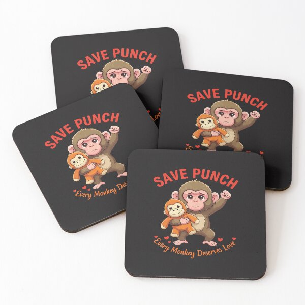 Item preview, Save Punch Every Monkey Deserves Love Cute Animal Design designed and sold by kiralynstration.