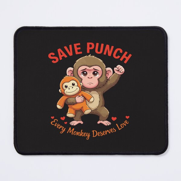 Item preview, Save Punch Every Monkey Deserves Love Cute Animal Design designed and sold by kiralynstration.