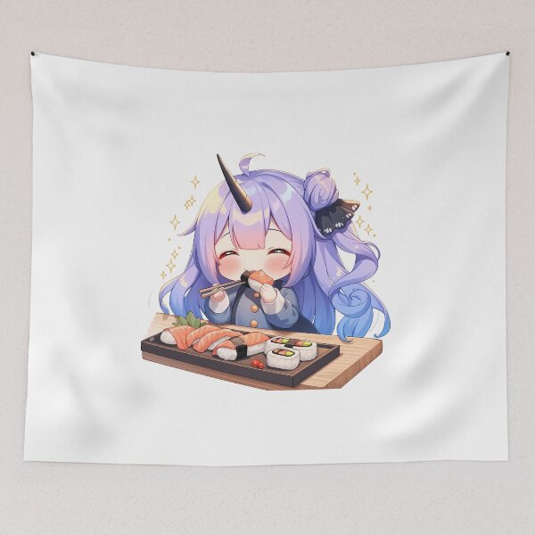 Item preview, Unicorn Azur Lane Chibi Sushi Joyful Bite designed and sold by Spraykart.