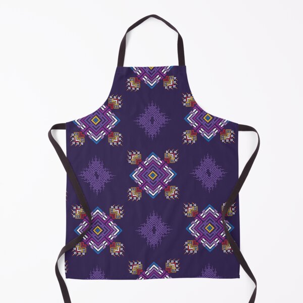 Item preview, Purple Geometric Diamond Textile Patter designed and sold by PowerAntShop.