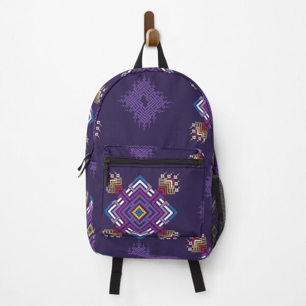 Item preview, Purple Geometric Diamond Textile Patter designed and sold by PowerAntShop.