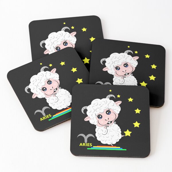 Item preview,  Zodiac Wheel Astrological Sign - Cute Aries  designed and sold by Shirley cute art .