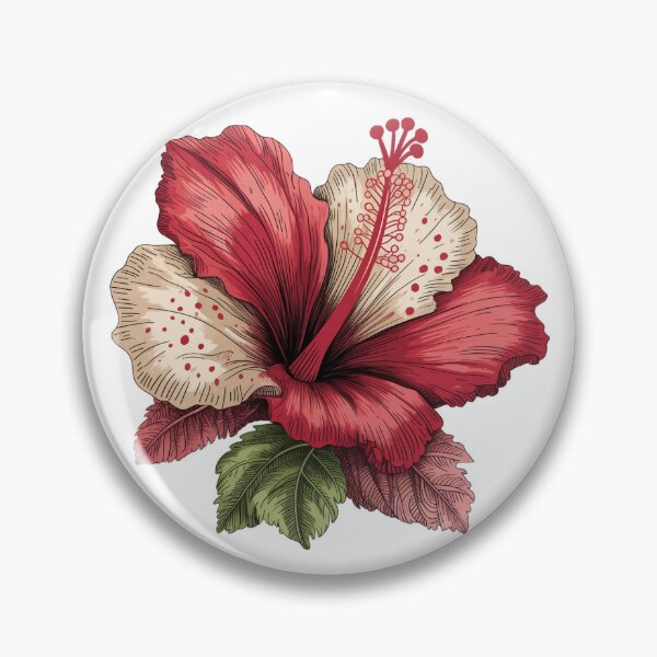 Item preview, Hibiscus Bloom with Leaves designed and sold by jkrphoto.