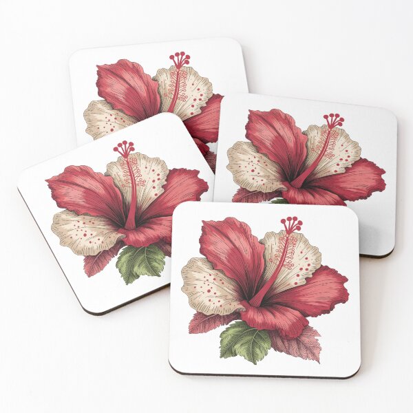 Item preview, Hibiscus Bloom with Leaves designed and sold by jkrphoto.