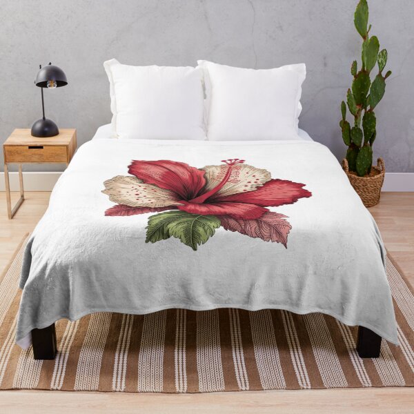 Item preview, Hibiscus Bloom with Leaves designed and sold by jkrphoto.