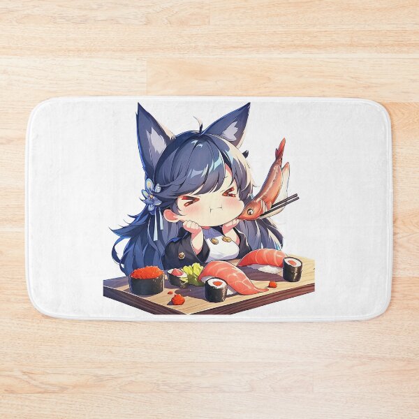 Artikelvorschau, Atago Azur Lane Chibi Sushi Shrimp Sneak Bite entworfen und verkauft von Spraykart.