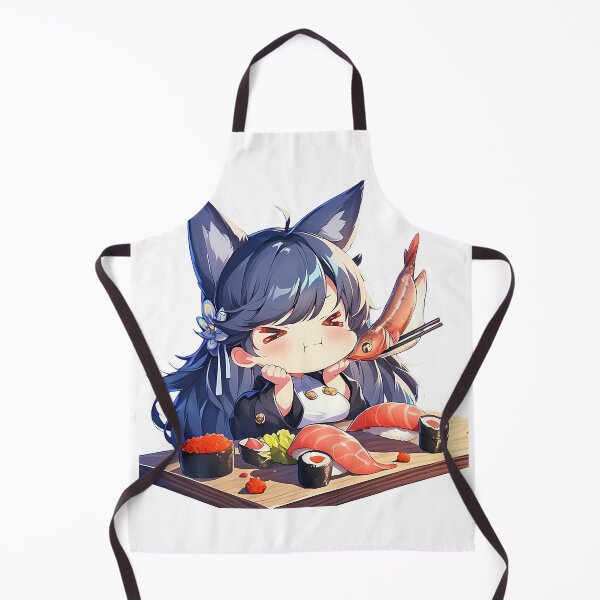 Item preview, Atago Azur Lane Chibi Sushi Shrimp Sneak Bite designed and sold by Spraykart.