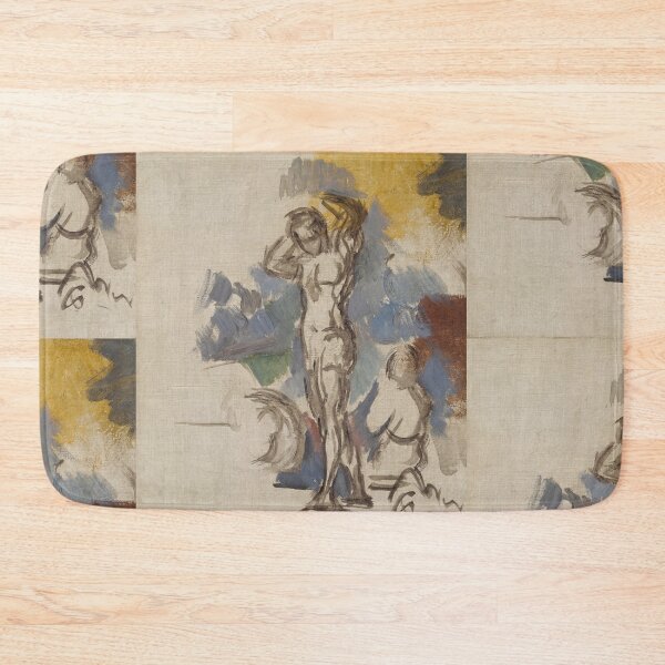 Item preview, Baigneurs by Paul Cézanne: Post Impressionist Figure Study Fine Art Print designed and sold by artofuniverse.