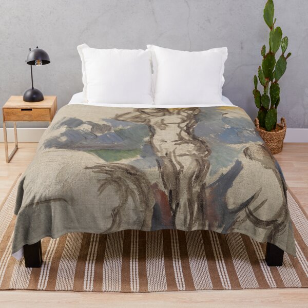 Item preview, Baigneurs by Paul Cézanne: Post Impressionist Figure Study Fine Art Print designed and sold by artofuniverse.