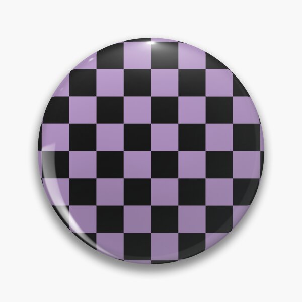 Item preview, Black And Purple Checkered Pattern designed and sold by pattern-archive.