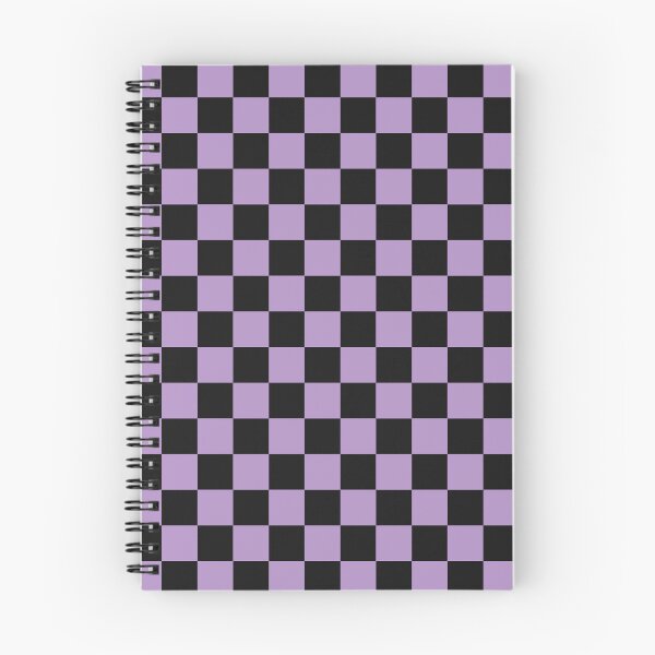 Item preview, Black And Purple Checkered Pattern designed and sold by pattern-archive.