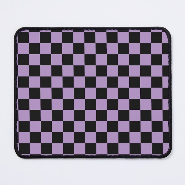 Item preview, Black And Purple Checkered Pattern designed and sold by pattern-archive.