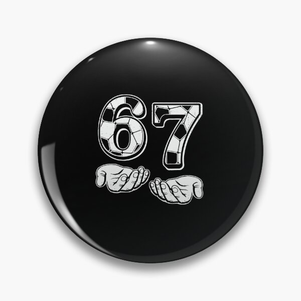 Item preview, 67 Funny Hand Gesture Meme Youth Sports Style Illustration designed and sold by miaa-artistshop.