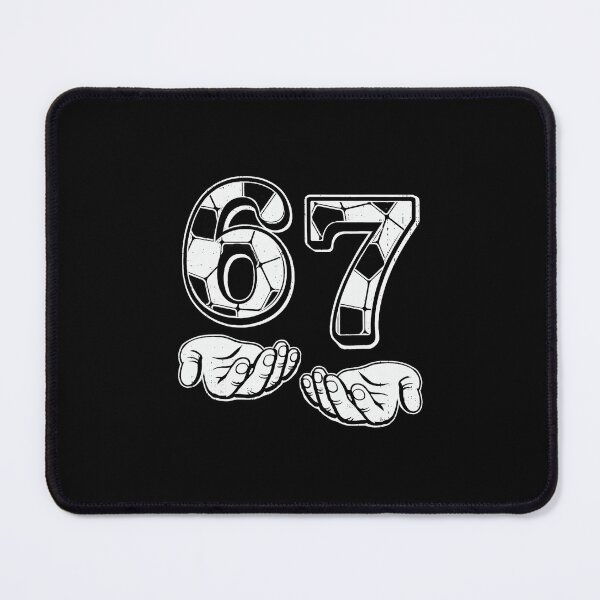 Item preview, 67 Funny Hand Gesture Meme Youth Sports Style Illustration designed and sold by miaa-artistshop.