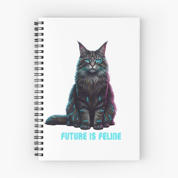 Item preview, Cyber Maine Coon Future Feline designed and sold by Animalpetslover.