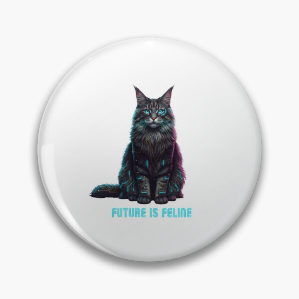Item preview, Cyber Maine Coon Future Feline designed and sold by Animalpetslover.