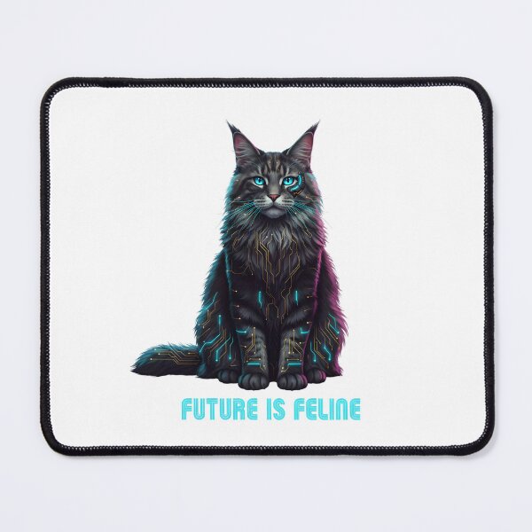 Item preview, Cyber Maine Coon Future Feline designed and sold by Animalpetslover.