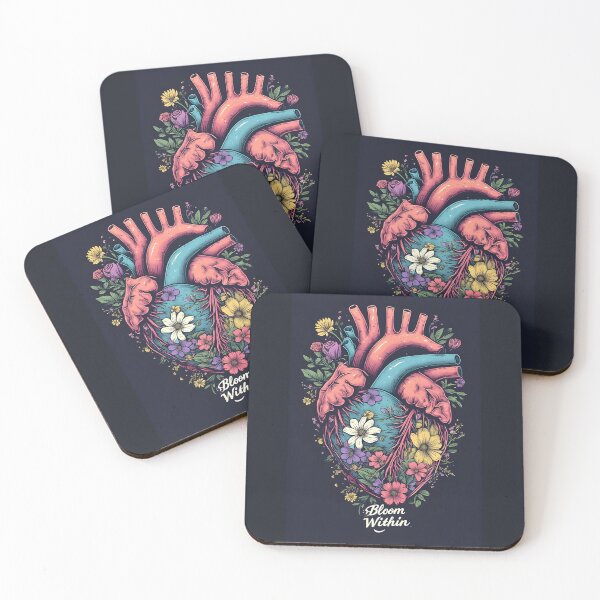 Item preview, Bloom from Within Botanical Heart Plant Lover Gift designed and sold by owi-art.