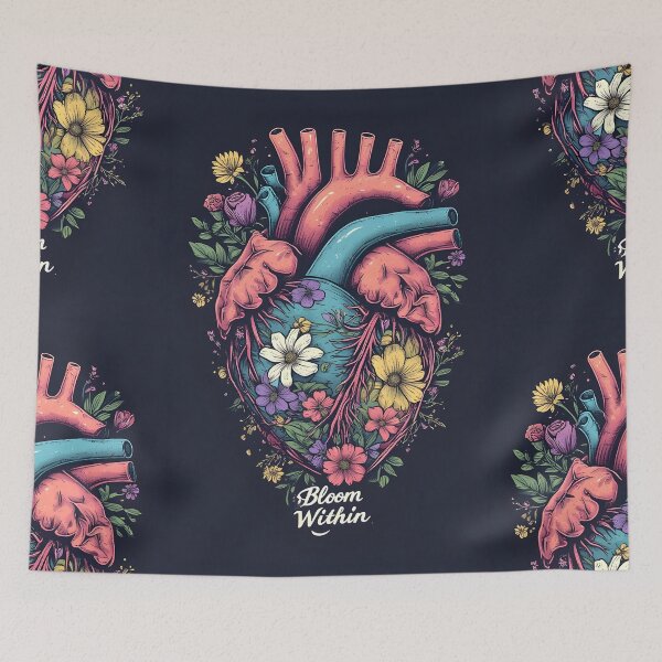 Item preview, Bloom from Within Botanical Heart Plant Lover Gift designed and sold by owi-art.