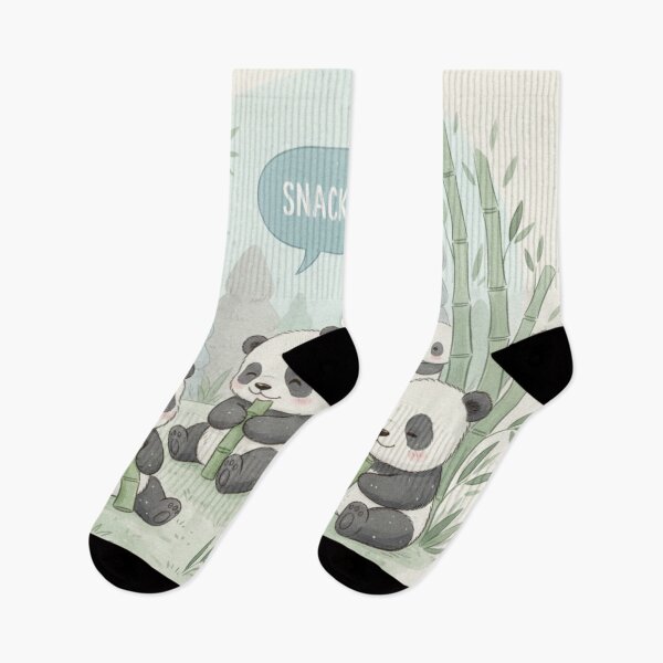 Item preview, Panda snack time  designed and sold by DoneAndDusted.