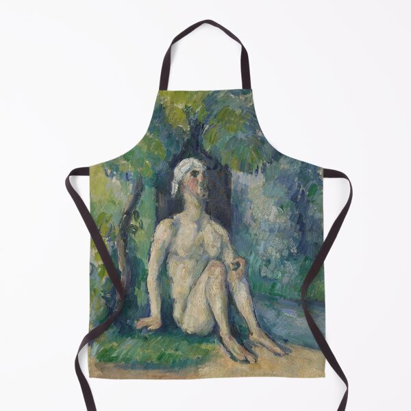 Item preview, Bathers Sitting on the Water by Paul Cézanne: Post Impressionist Figure Study designed and sold by artofuniverse.