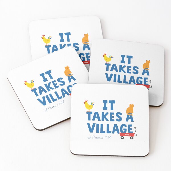 Item preview, It Takes A Village School Community Cute Kids Design designed and sold by kiralynstration.