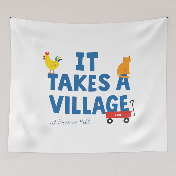 Item preview, It Takes A Village School Community Cute Kids Design designed and sold by kiralynstration.